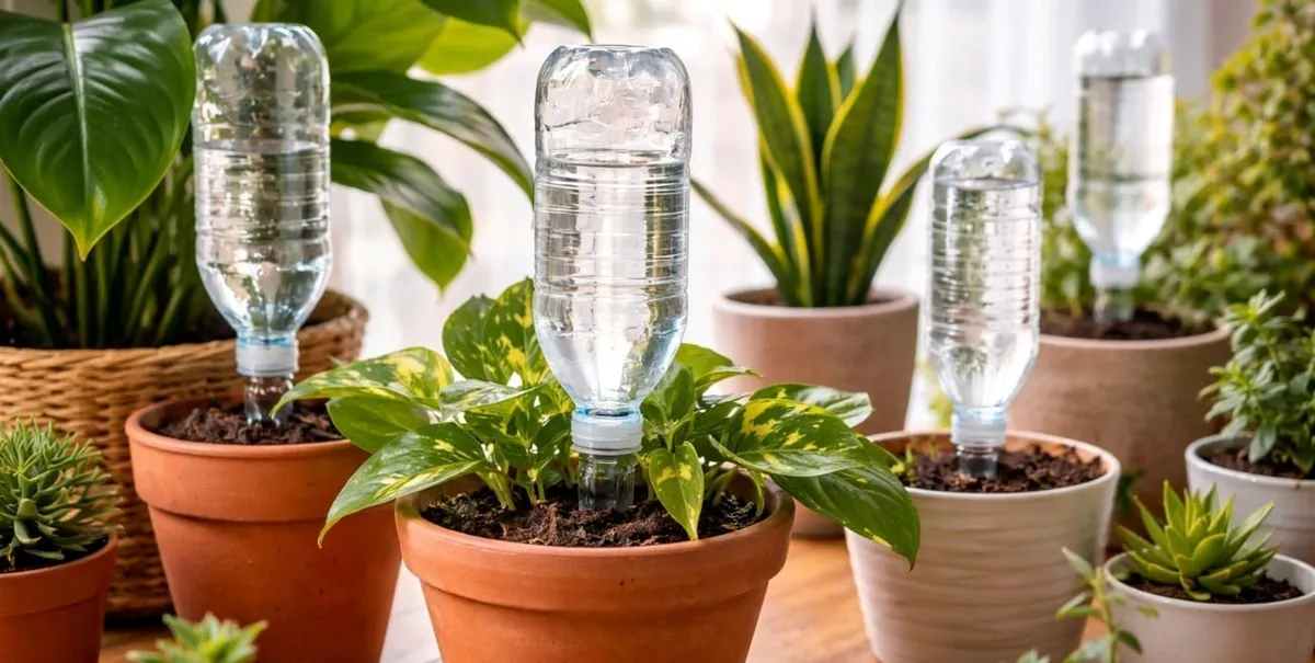 Semestern kommer: så håller du dina växter säkra med hemgjorda bevattningssystem
